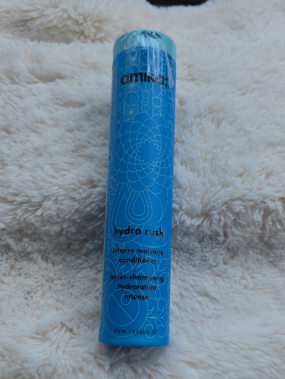 amika Hydro Rush Intense Moisture Conditioner - Bright Blue